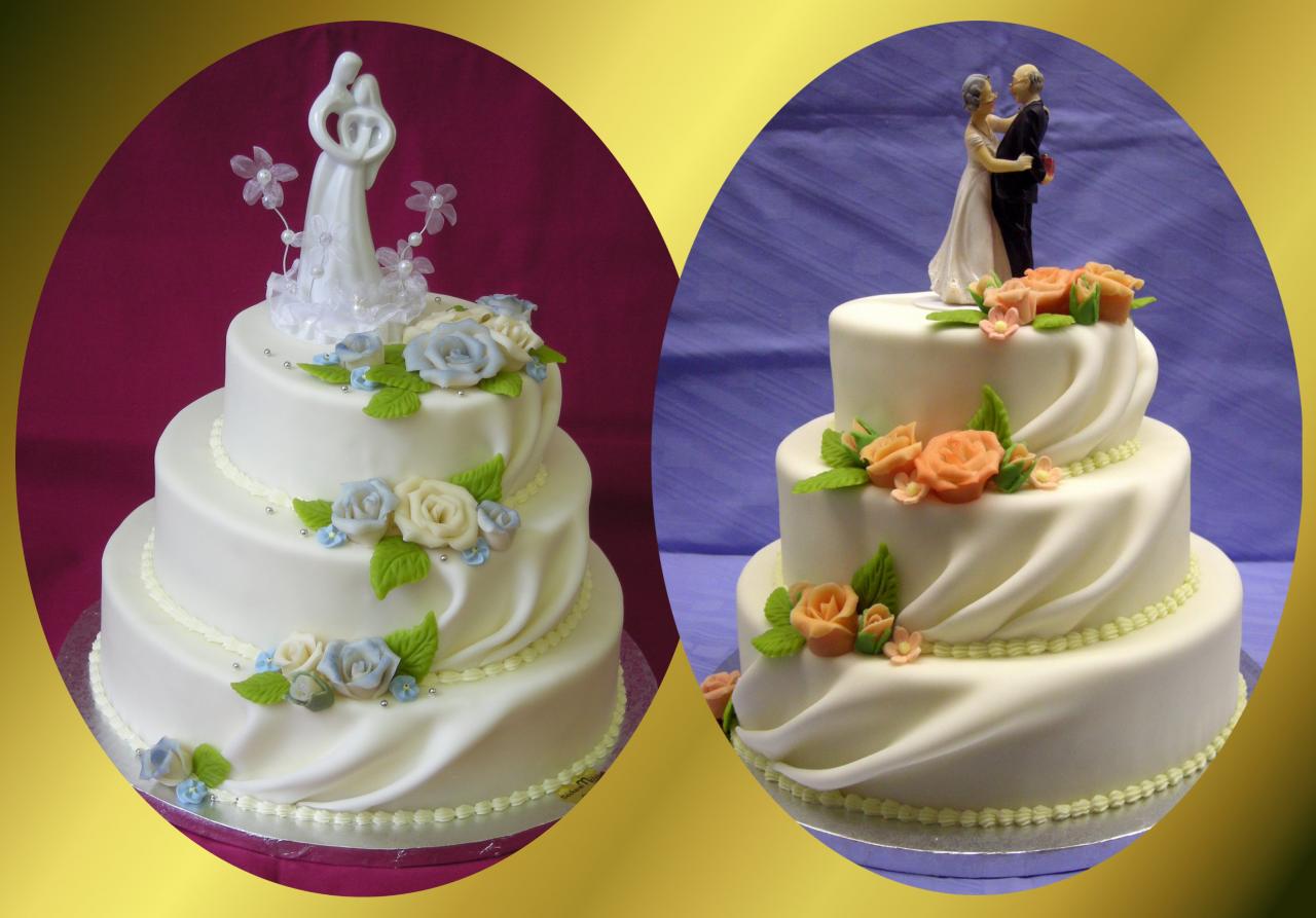 H.A.13 Hochzeits- Aufsatztorte