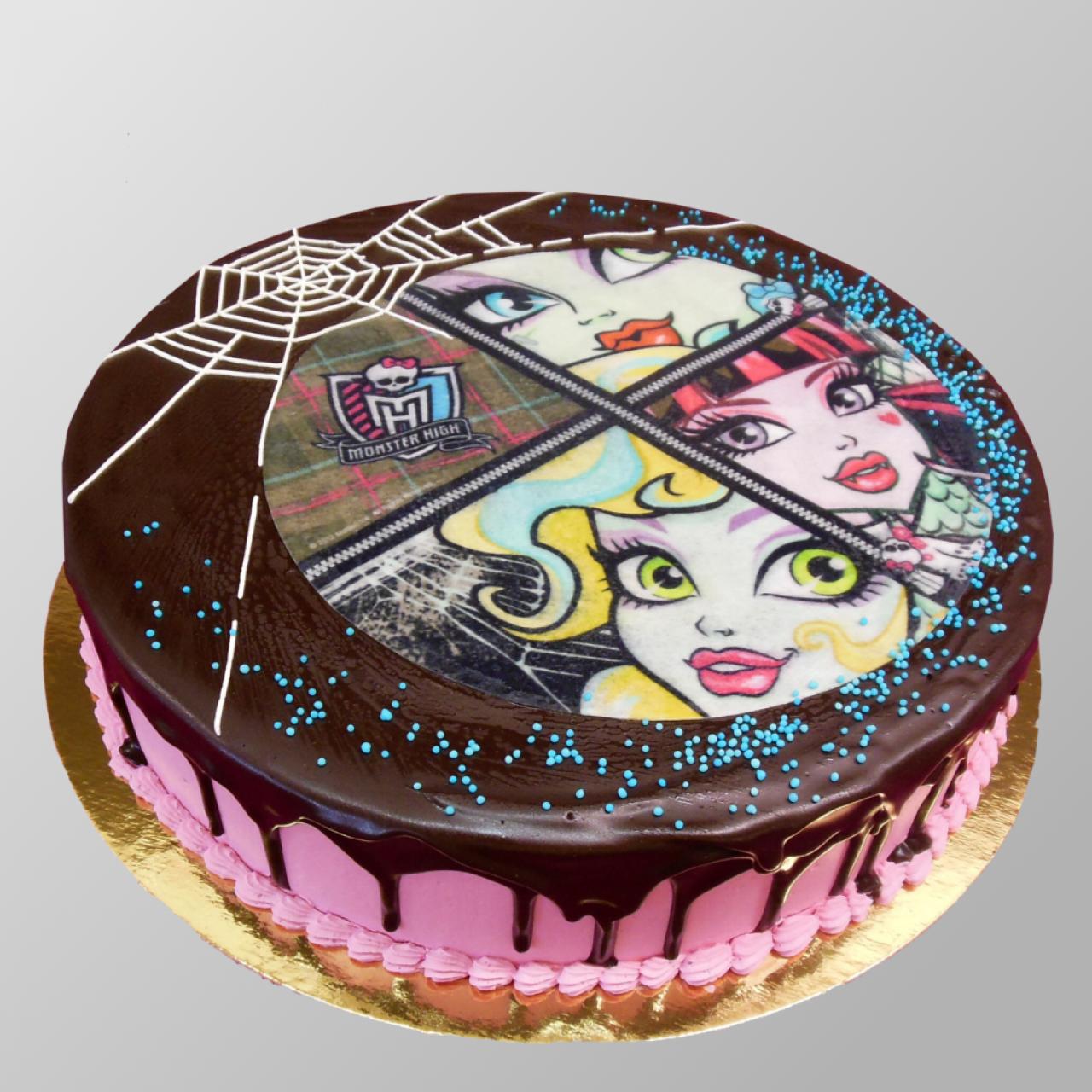 G.49 Geburtstagstorte "Monster High"