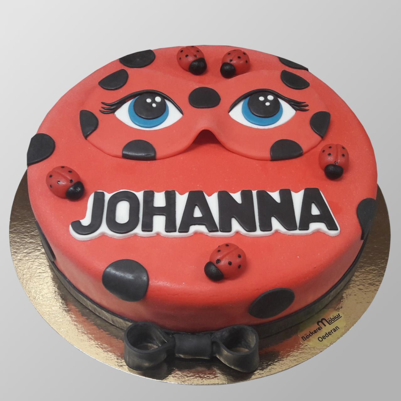G.63 Geburtstagstorte "Ladybug"