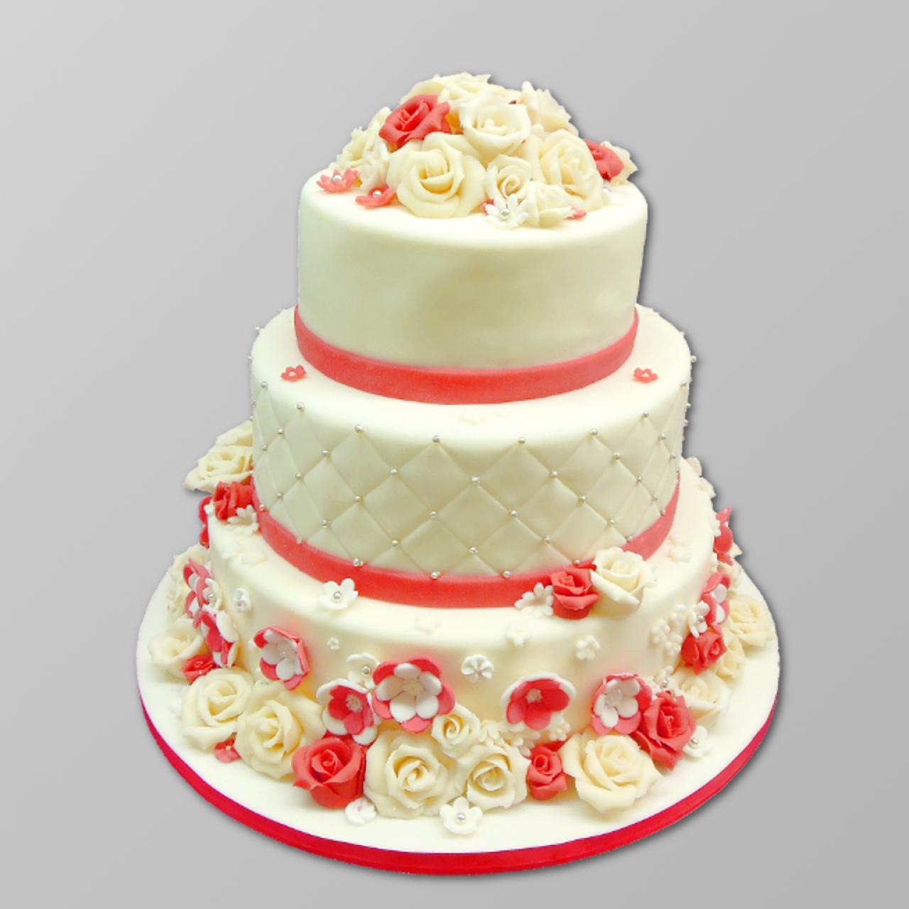 H.A.36 Hochzeits- Aufsatztorte 