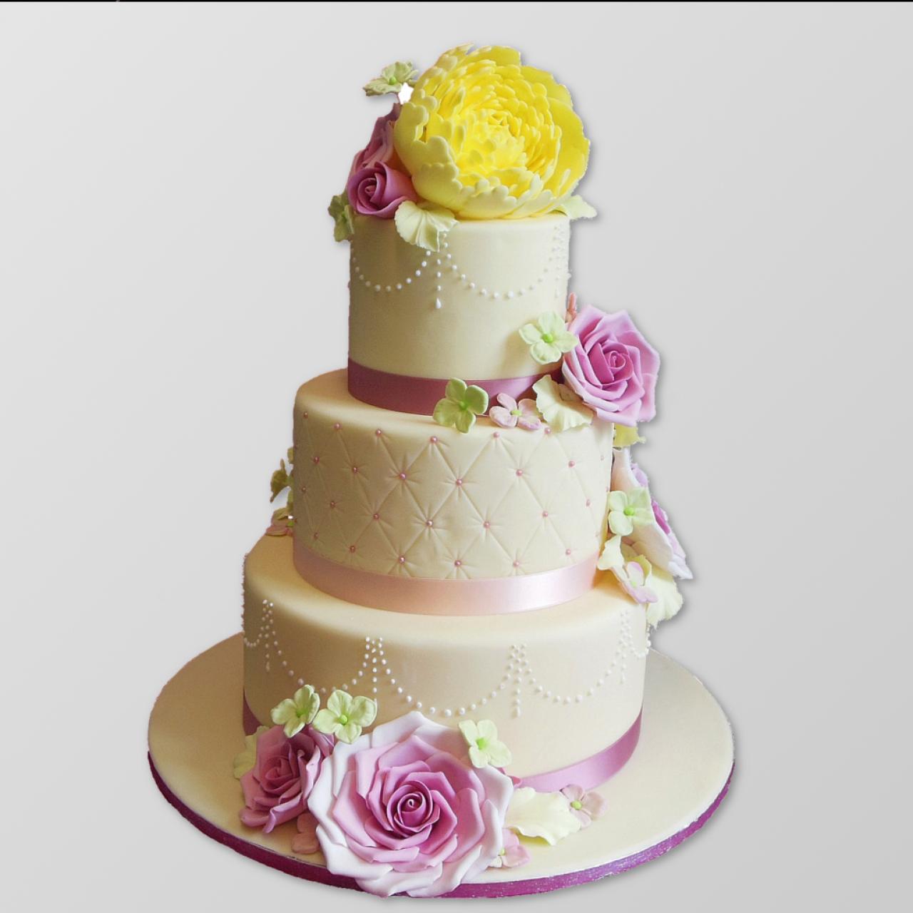 H.A.32 Hochzeitstorte "Vintage"