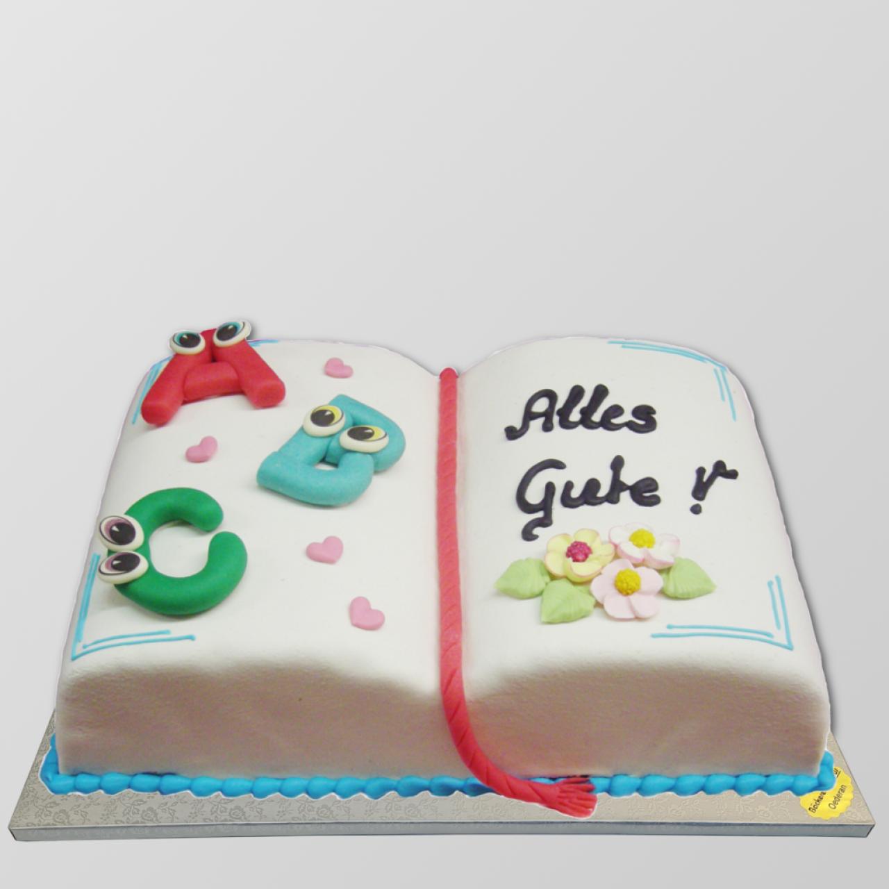 S.A.09 Schulanfangstorte "Buch"