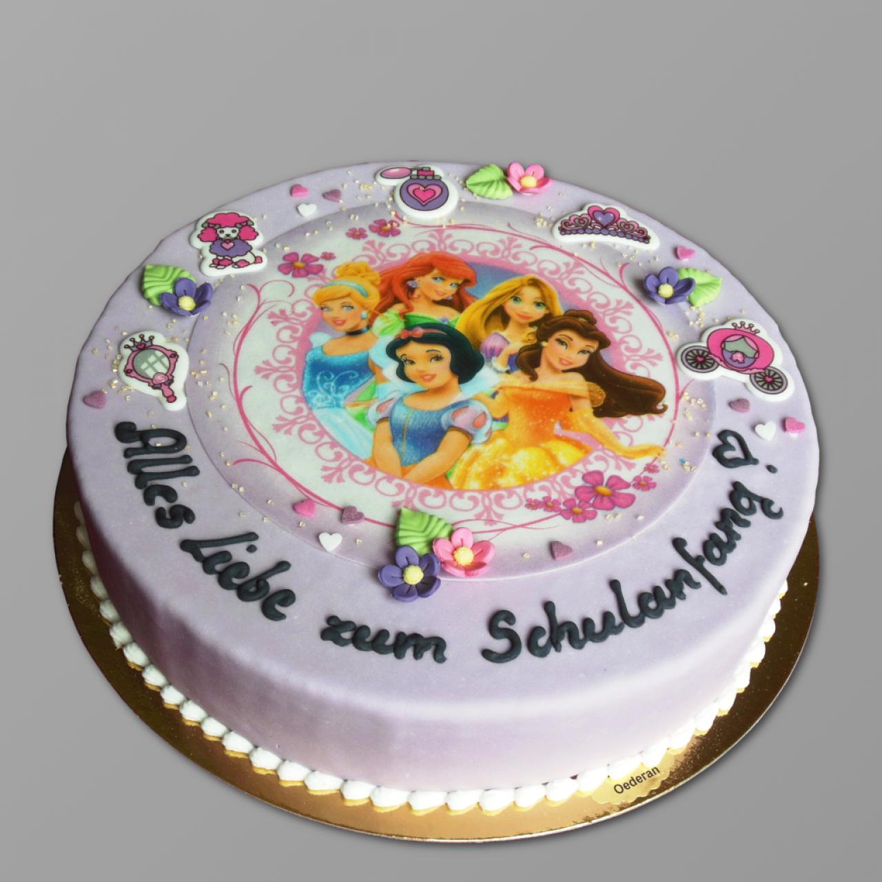 S.A.11 Schulanfangstorte "Disney Prinzessinnen"