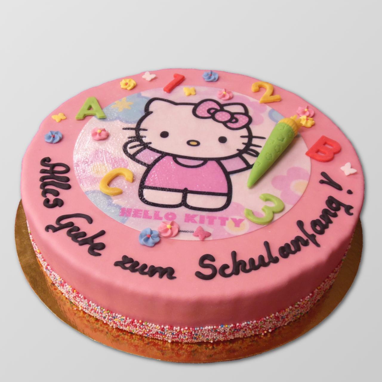 S.A.13 Schulanfangstorte "Hello Kitty"